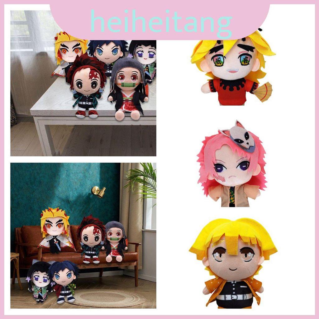 Demon Anime 8in Slayer Kimetsu No Yaiba Mềm Mại Sang Trọng Búp Bê Đồ Chơi Nhồi Bông Trẻ Em