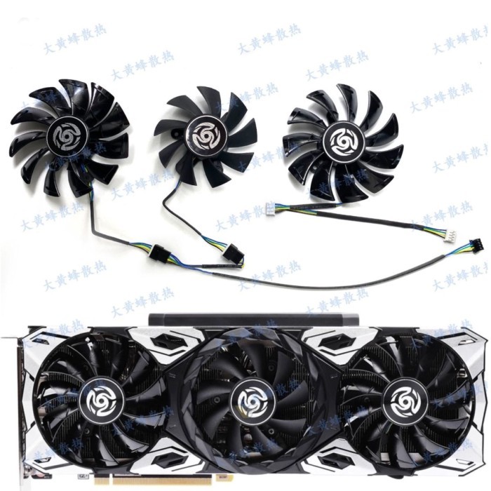 ZOTAC / ZOTAC RTX3060 3070 3070ti 3080 3080ti 3090 Ngày Bắt Đầu Card Đồ Họa Quạt