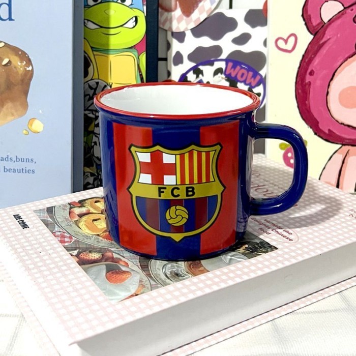 FCB Barcelona Tây Ban Nha FC Barcelona Cốc Cà Phê Người Hâm Mộ Cốc Nước Ngoại Vi Quà Tặng