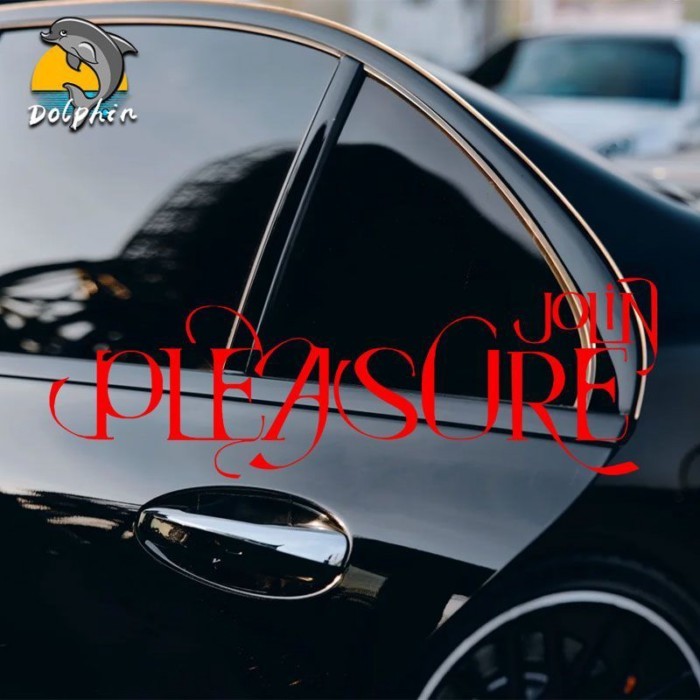 JOLIN JOLIN Tsai Album Mới Niềm Vui Phản Quang Xe Hơi Miếng Dán Điện Xe Máy Thân Cửa Sổ Phía Sau Kín