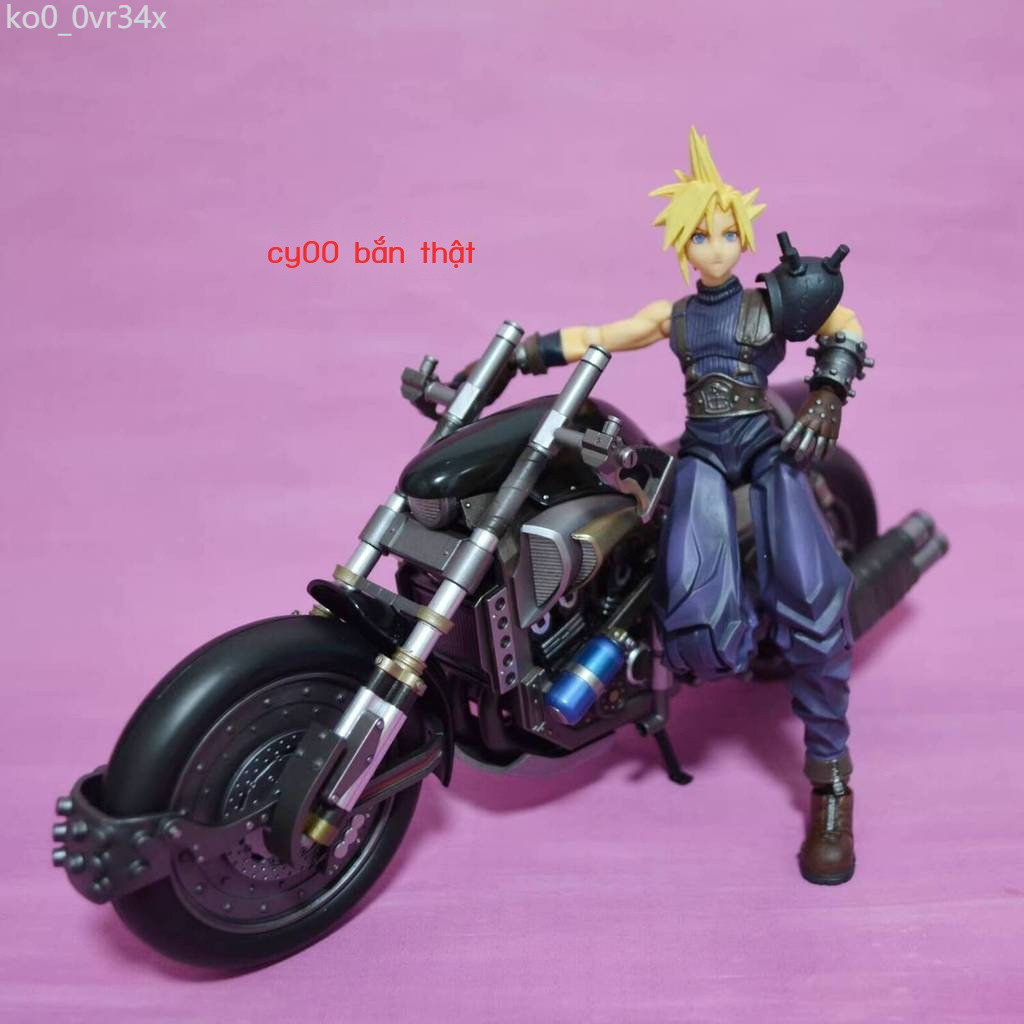 (Giá Hủy Diệt) Claude mang đến tác phẩm nghệ thuật BA Final Fantasy 7 One-Stroke Cut Figure Motorcy