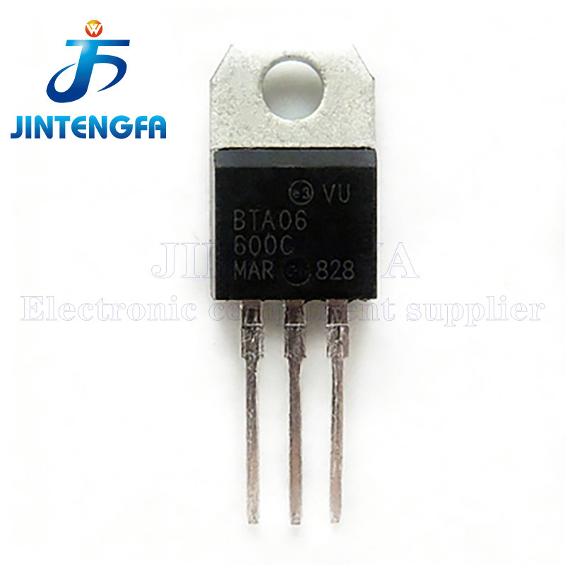 10 CÁI BTA06-600C TO220 BTA06-600 TO-220 Mới nguyên bản Còn hàng Chip IC