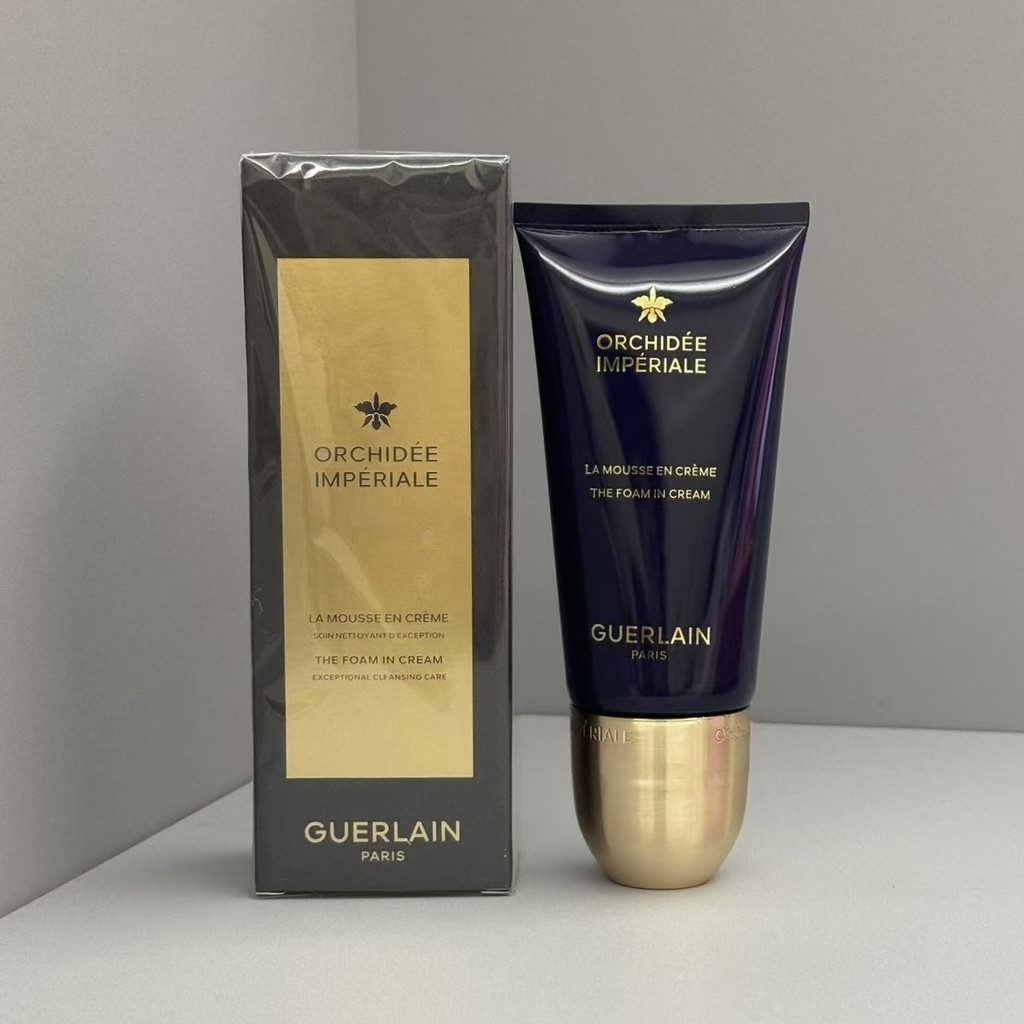 Fashion 44 Phiên bản mới Sữa rửa mặt Guerlain Royal Court Orchid 150ml Real Shot Hàng có sẵn❗Mã 5d01