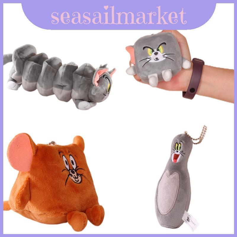 Và Cuddly Soft Tom Cat và Jerry Mouse Biến hình động vật nhồi bông