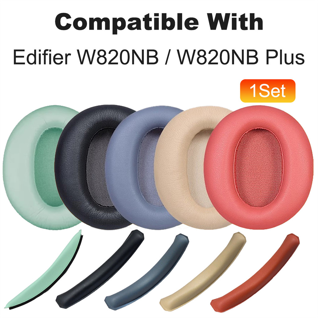 1 Bộ Tai Nghe Thay Thế Cho Edifier W820NB / W820NB Plus Tai Nghe Tai Nghe Miếng Đệm Tai Nghe Băng Đô