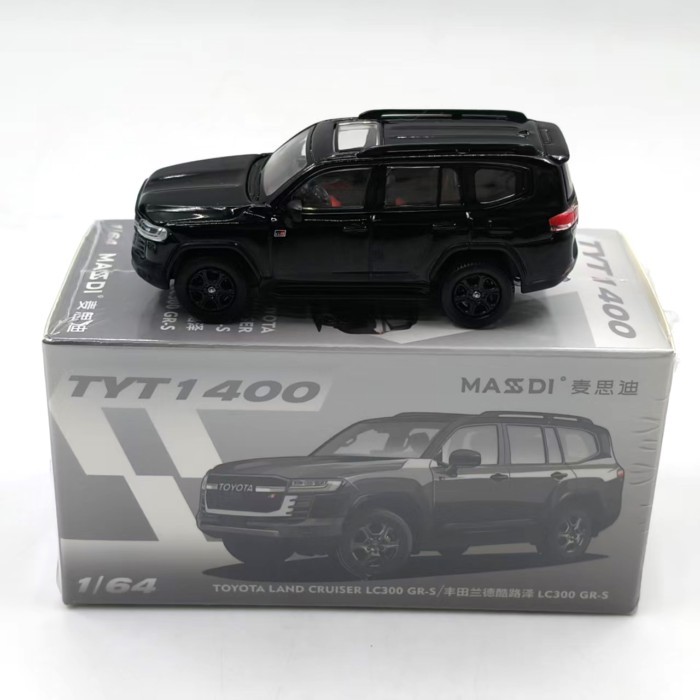 Mesdi 1: 64 Toyota Land Cool Luze LC300 GR-5 Mô Phỏng Hợp Kim Xe Mô Hình Thành Phẩm Đồ Trang Trí Ngo