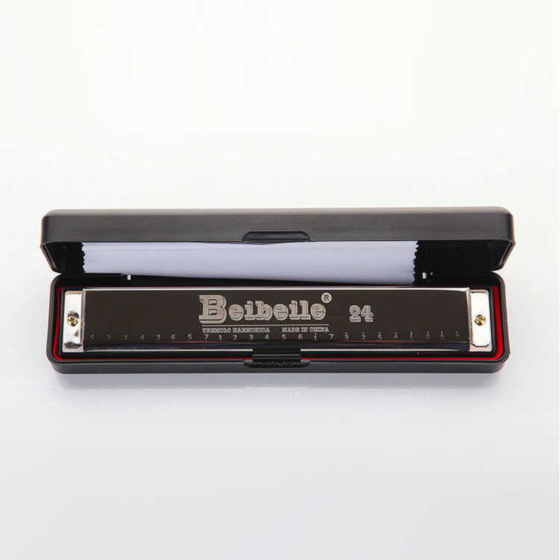 Harmonica c-Key 24 lỗ Harmonica Harmonica Baule Harmonica 10 lỗ Harmonica