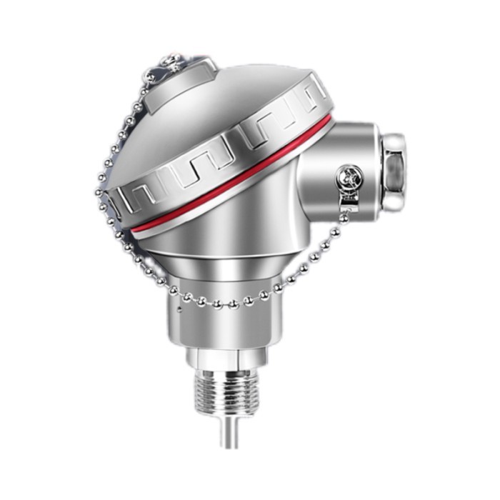 Nhiệt độ cao pt100 Cảm biến nhiệt độ wzp-pt100 Đầu dò điện trở nhiệt tích hợp Biến áp nhiệt độ 4-20m