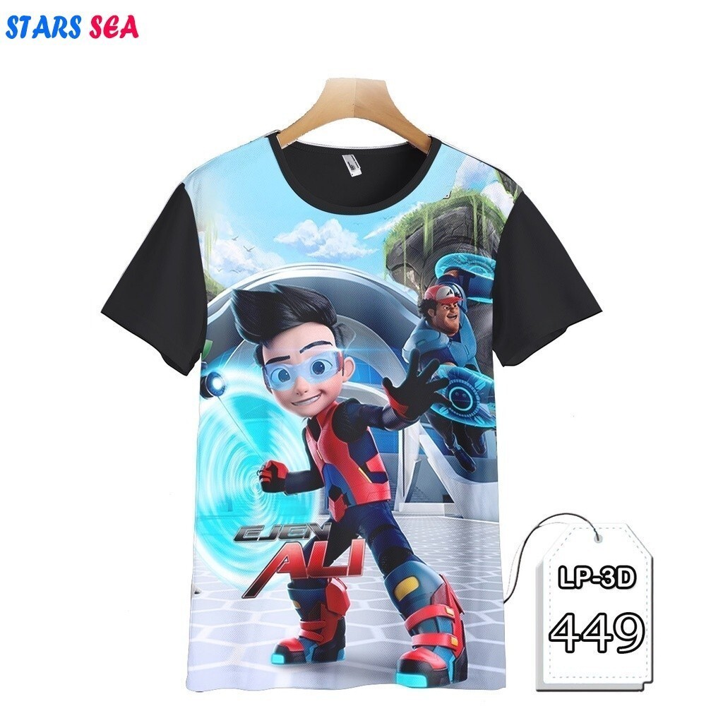 Mới Ejen Ali In Quần Áo Cho Trẻ Em Và Người Lớn Phim Hoạt Hình Truyền Hình Quần Áo Thời Trang
