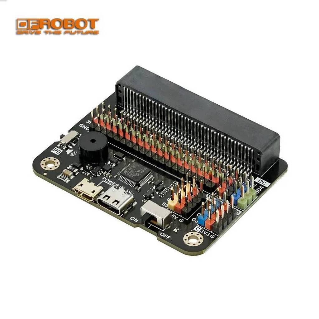DFRobot Robotics và Power IO Extender 19 I / 0 Port 4 Cảm biến và 4 giao diện Servo cho UNIHIKER mic