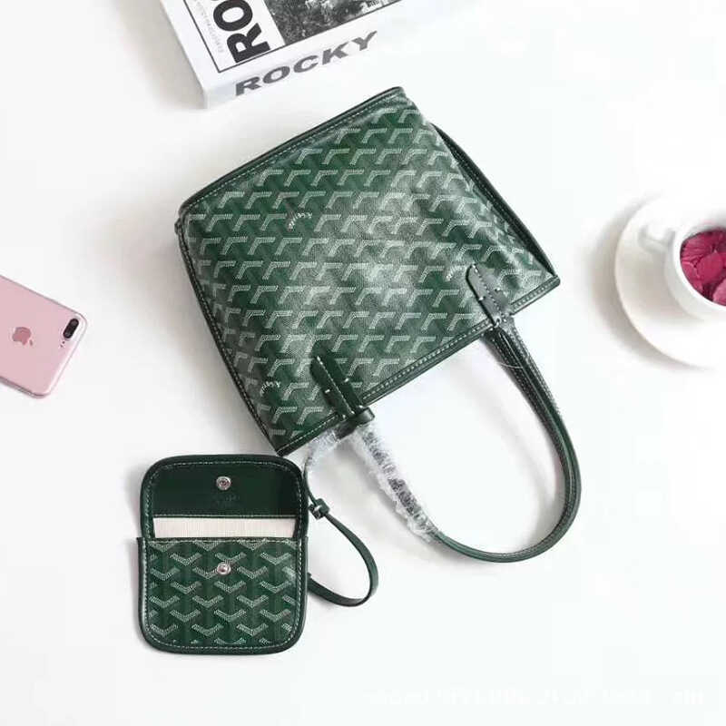 Ngoại Thương Goyard Goyard Mini tote Túi tote tote Hai Mặt Trẻ Em Mẹ Túi Mua Sắm Túi Đeo Vai Mini Tú