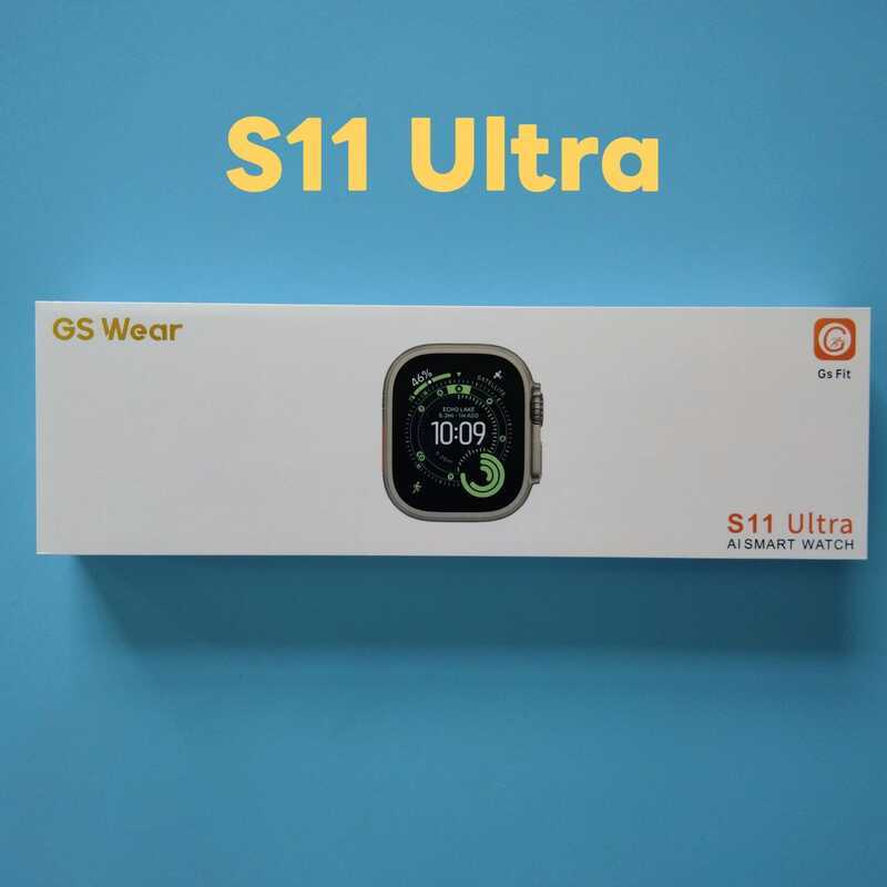 S11ultraGS Fit Theo dõi nhịp tim Alipay Màn hình sáng cổ tay Đồng hồ thông minh Bluetooth NFC