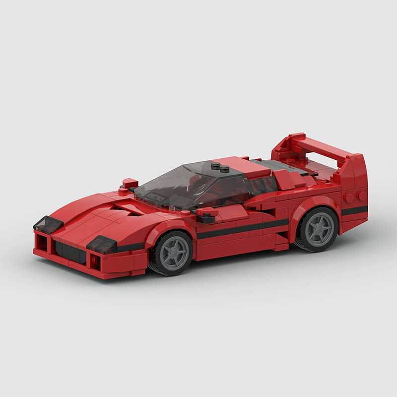 MOC Ferrari FXX K Siêu Xe Thể Thao Khối Xây Dựng Đồ Chơi Dành Cho Trẻ Em Bé Trai & Bé Gái Tương Thíc