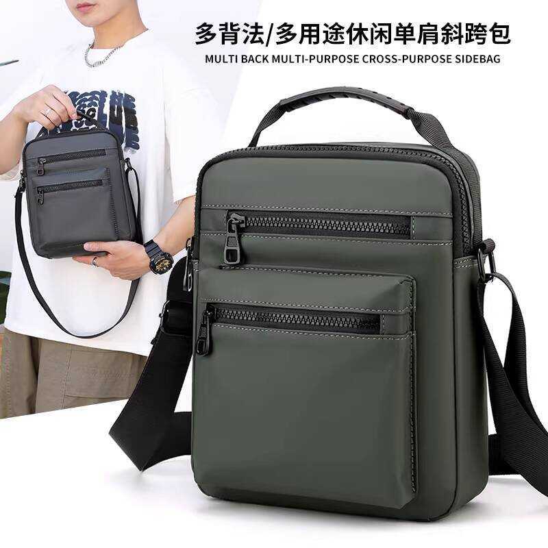Đa Năng Ngoài Trời Giải Trí Ba Lô Nhỏ Nam Đeo Vai Túi Messenger Di Động Nam Chống Thấm Nước Nhẹ Đơn Giản Di Động