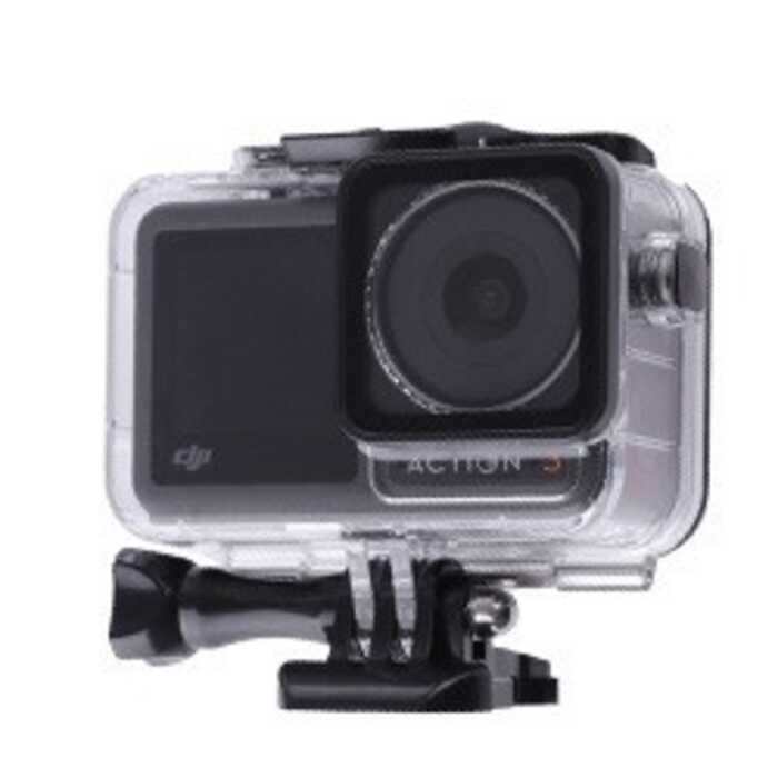 3 osmo Action 4 Camera hành động Vỏ chống nước Vỏ bảo vệ lặn Vỏ chống nước