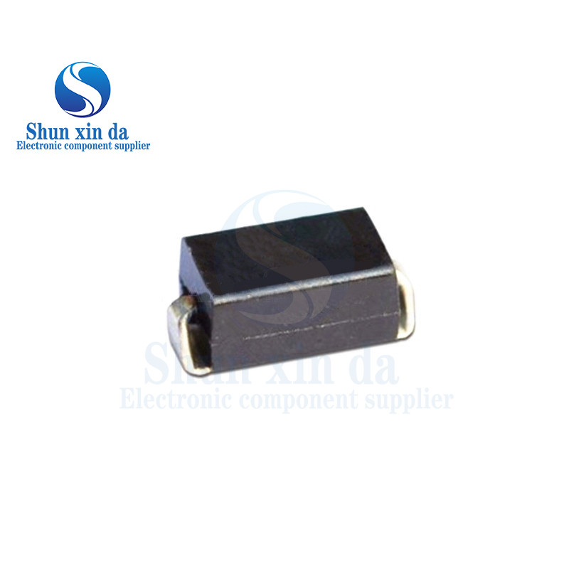 100 CÁI SMA 1N5817 DO-214AC smd 1A 20V IN5817 Điốt Schottky SS12 Còn Hàng Chipset