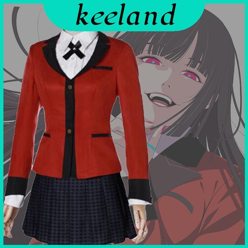Alluring Kakegurui Jabami Yumeko Outfit, Size S to 2XL