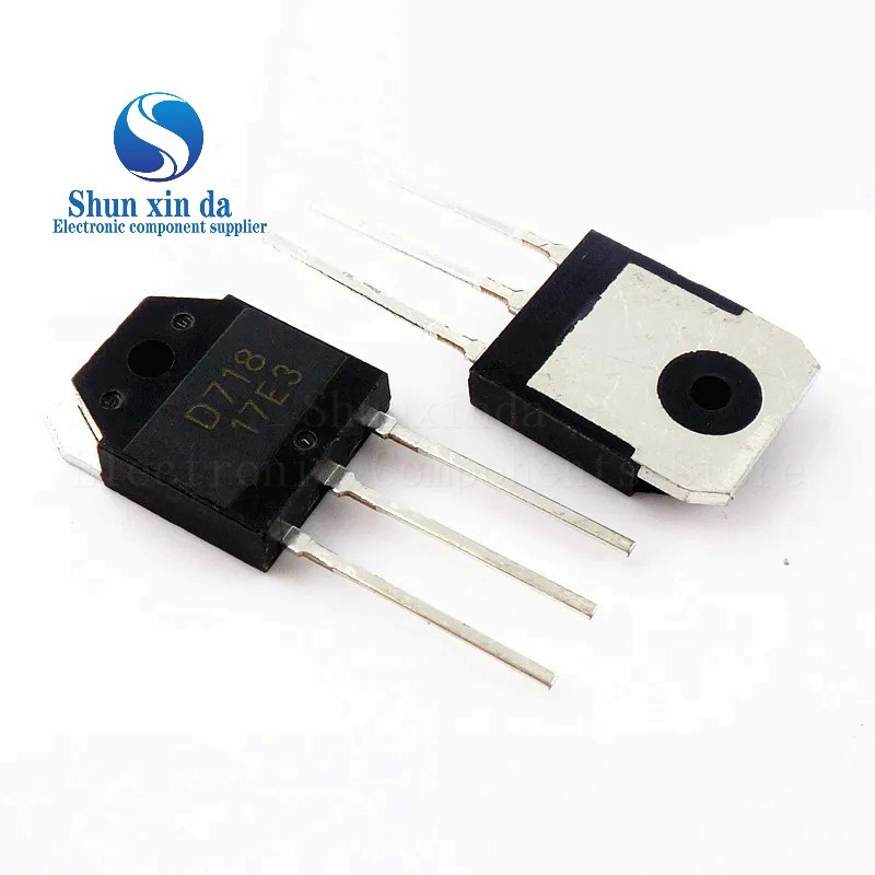 4 2pais (2 chiếc 2SD718 + 2 chiếc 2SB688) 2SB688 2SD718 B688 D718 8A 120V NPN PNP DIP Bộ khuếch đại 