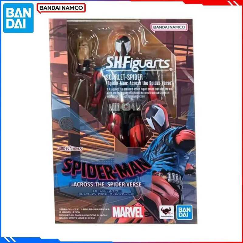 Bandai S.H.Figuarts SHF nhân vật hành động Scarlet Spider-Man Spider-Man: Across The Spider-Verse Mô