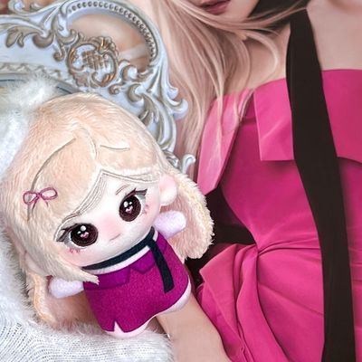 BLACKPINK Rosé phụ kiện Anime doll búp bê bông 10cm móc khóa mở bán có sẵn

