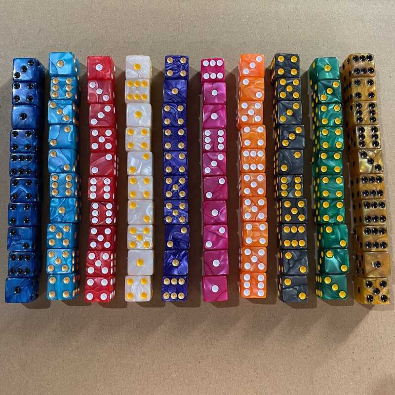 16MM Góc Vuông Ngọc Trai Họa Tiết Xúc Vice Lỗ Lớn Điểm Màu Bộ Đá Cẩm Thạch Họa Tiết Lưu huỳnh LAZADA