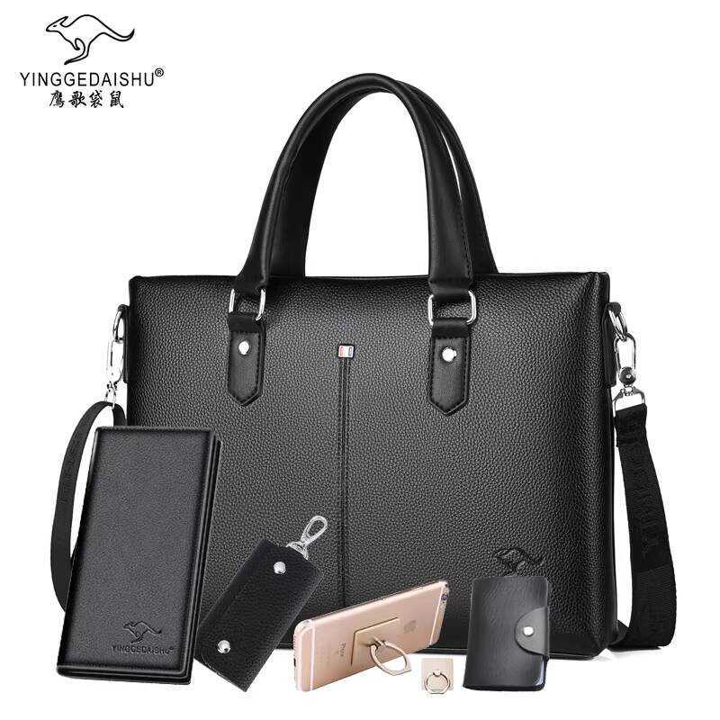 Eagle Song Kangaroo Túi Nam Túi Nam Túi Xách Ly Hợp Cặp Nam Công Sở Túi Đeo Vai Thường Ngày Túi Đeo Vai Túi Da