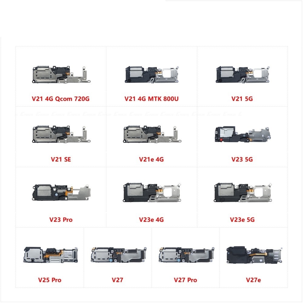 Phía Sau Buzzer Ringer Module Loa Loa Loa Mềm Cáp Phần Cho Vivo V21 4G 5G SE V21e V23 V23e V25 V27 P