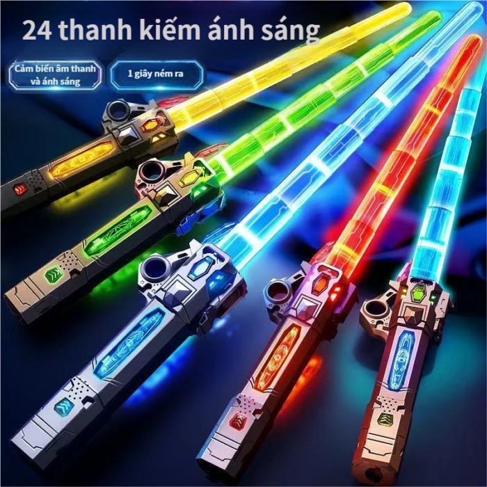 Kiếm sét Thanh kiếm laser có thể thu vào mát mẻ Người nổi tiếng Internet cùng phong cách thanh kiếm