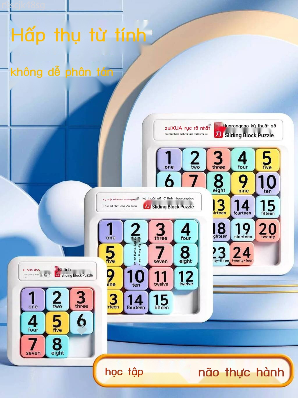 [GIÁ SỈ]  Đồ sớm cho trẻ em, trò xếp hình trượt Sudoku 9x9 trường tiểu học Huarongdao, đồ chơi giáo