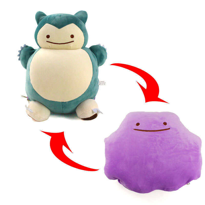 Pokemon Down Cotton Kirby Beast Biến Dạng Gối Sang Trọng Đồ Chơi Kép Gối Búp Bê Kirby Beast Doll