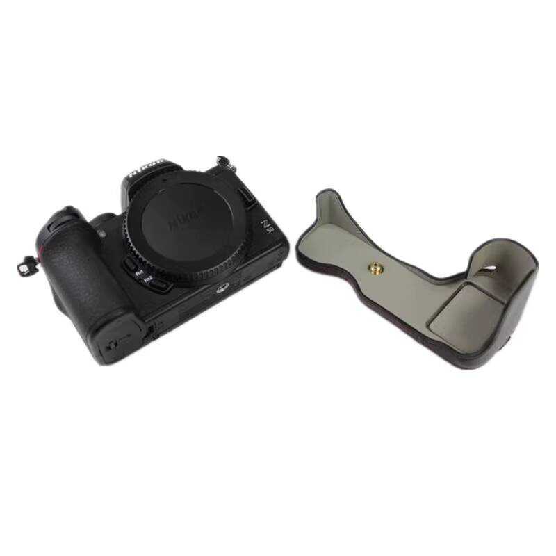 Thích hợp cho Nikon Z7 Z50 z8 Half Case Base Túi đựng máy ảnh Bao da Vỏ bảo vệ Nikon