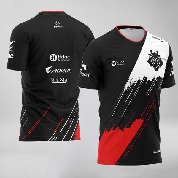 Áo Jersey Tùy Chỉnh Chất Lượng Cao Cho G2 Esports, Thích Hợp Dạo Phố