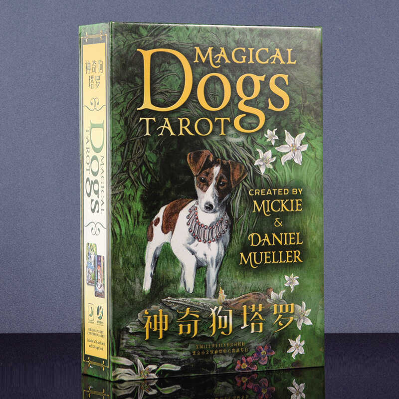Magic Dog tarot Witte Witte Thẻ Tarot Chính Hãng Trọn Bộ Thẻ Tarot Tarot Thẻ Tarot