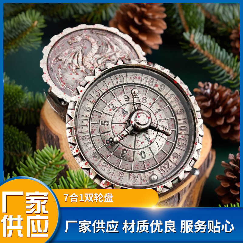 7 trong 1 Hai Roulette DND Dice Ball Cthulhu coc Đội Chạy Ban Game Dungeons Và Dragons Board Game Xú