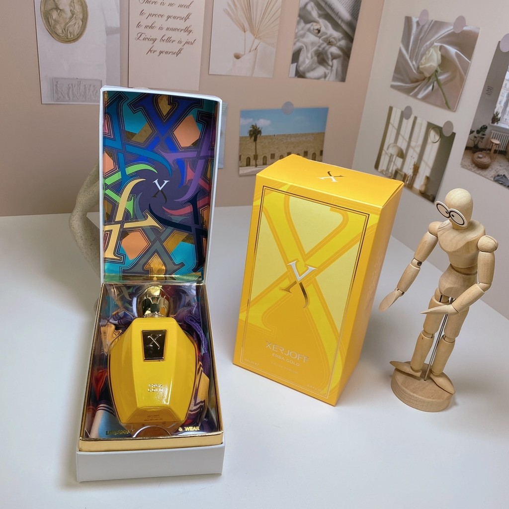 Bán hàng trực tiếp thời trang 70 Hector Golden Grass 100ml Xerjoff Erba Gold, 2016 Thương hiệu Hecto