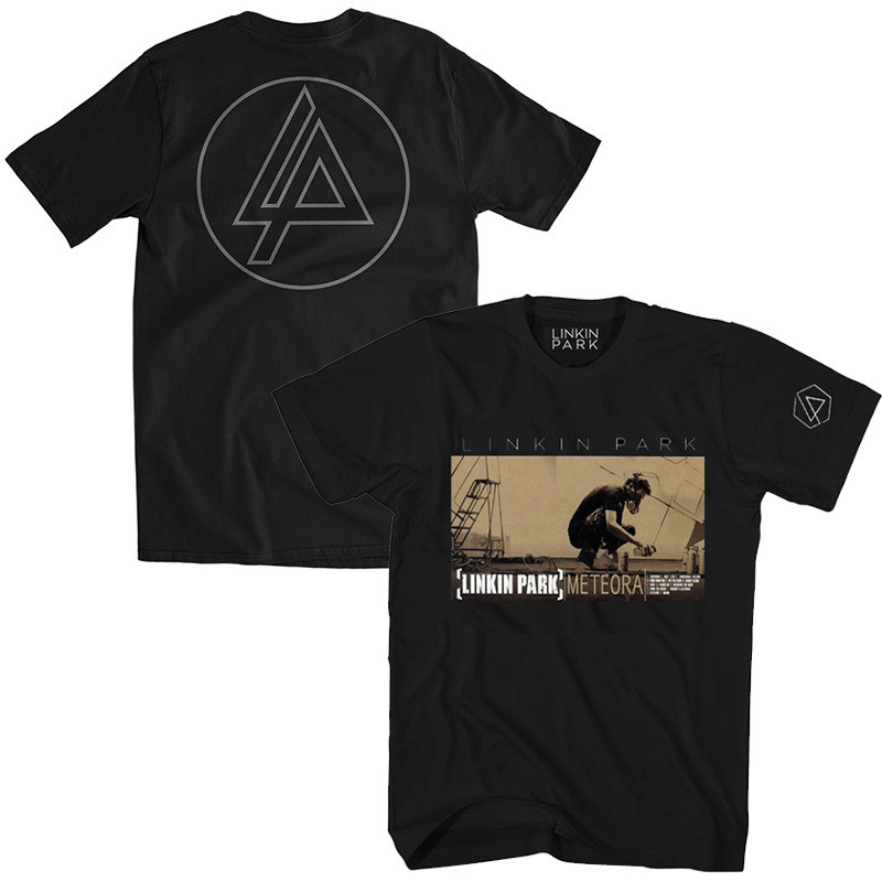 Linkin Park Linkin Park Linkin Park Linkin Park METEORA Graffiti Art Metal Rock Album Cover Áo thun 