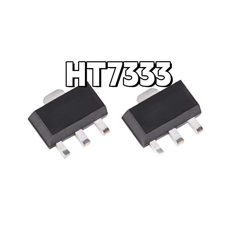 Thương Hiệu Mới Chính Hãng HT7333A-1 7333-1 Miếng Dán SOT89 Tiêu Thụ Điện Năng Thấp Bộ Điều Chỉnh Đi