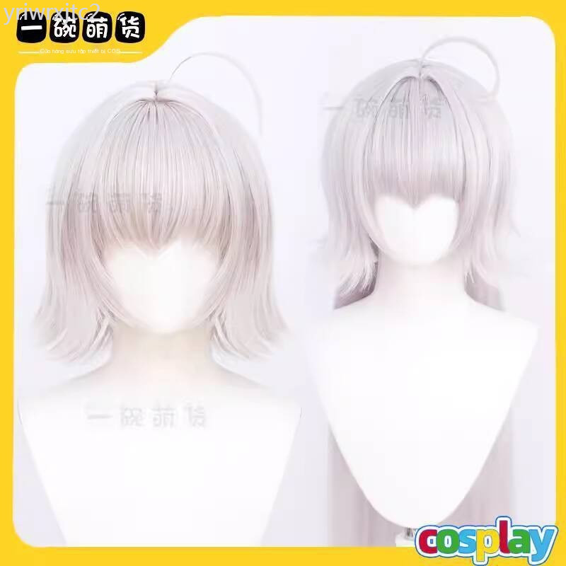 [HOT 2026] Bộ tóc giả cosplay màu đen Fate/Grand Order FGO Jeanne d'Arc phiên bản ngắn/dài