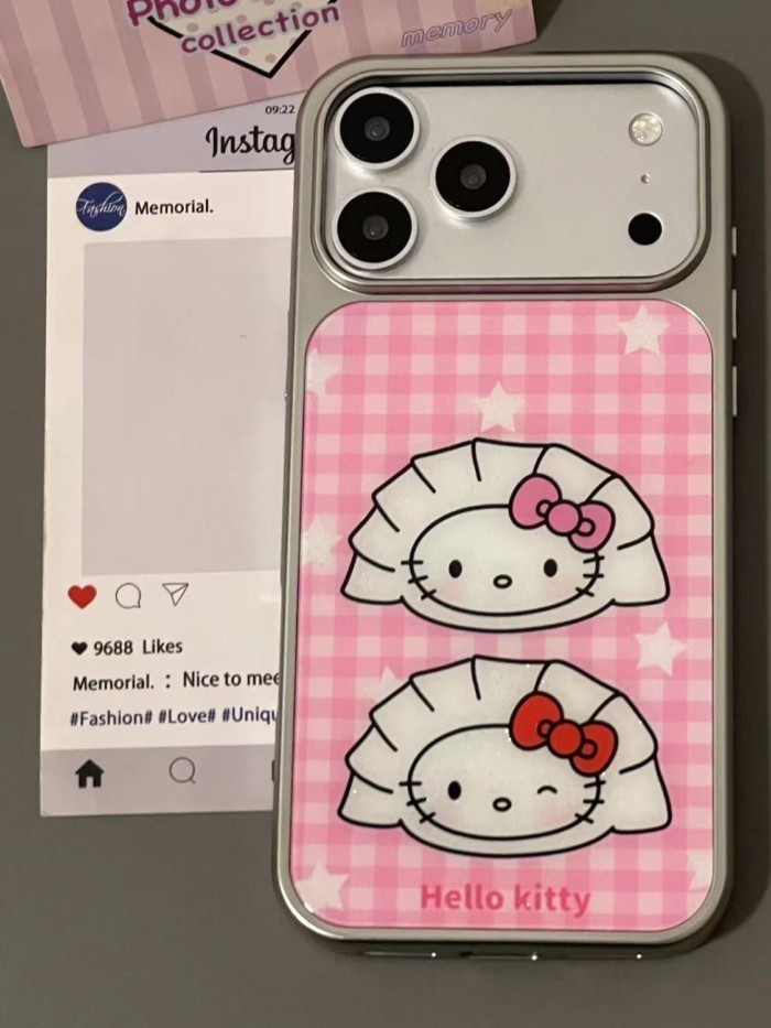 Bánh bao kt Cat Thích hợp cho iPhone17promax iPhone Case 16 14 / 13