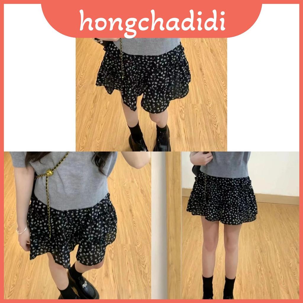 Váy Phồng Eo Cao Style Boho Ngọt Ngào, Chất liệu Cotton Co Giãn