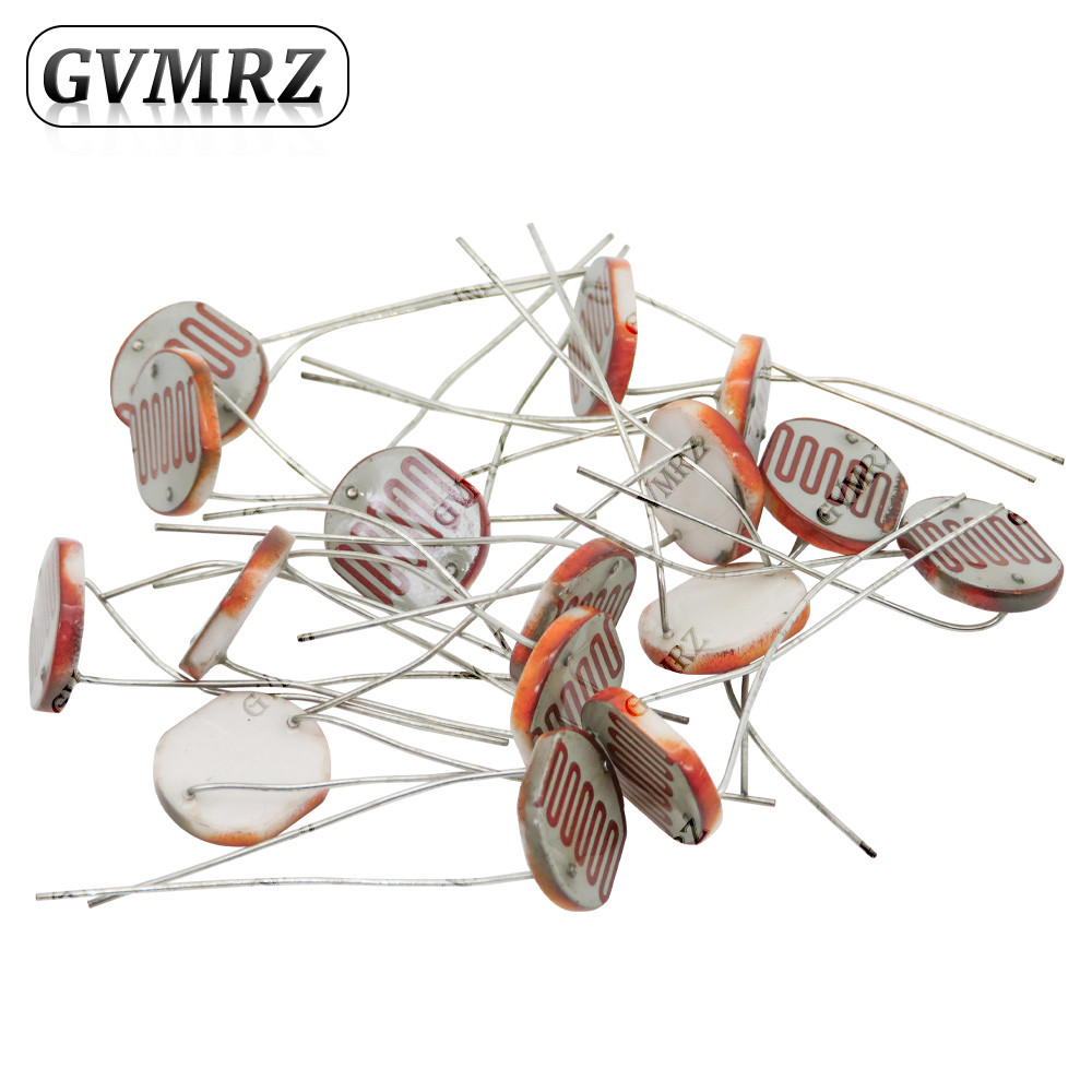 GL Series Photoresistor Điện trở phụ thuộc ánh sáng LDR GL12528 GL5506 GL5516 GL5528 GL5537 GL5539 G