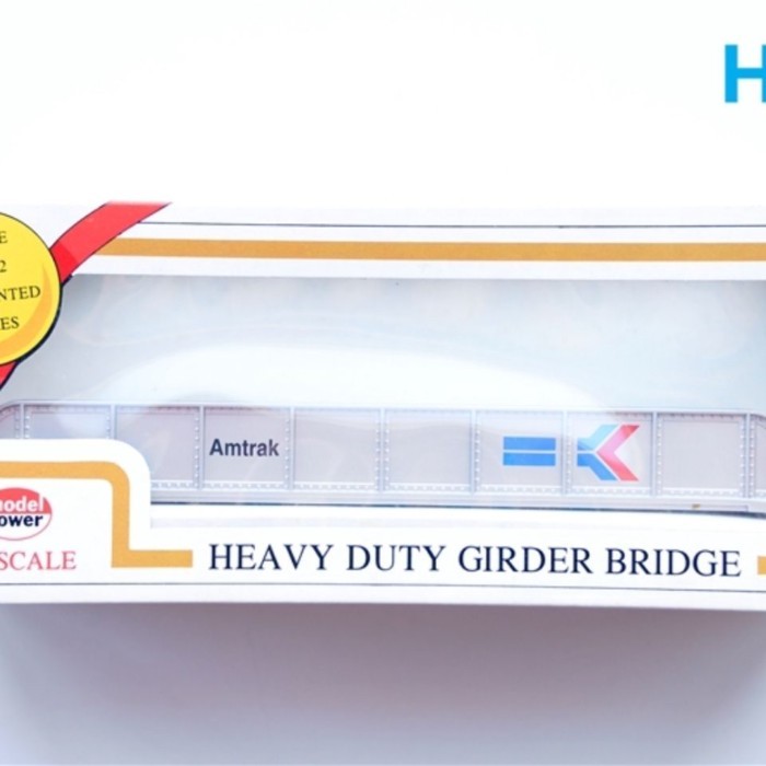 HO Quy Mô Xe Lửa Mô Hình Xây Dựng Công Ty Đường Sắt Mỹ AMTRAK Cầu Nặng + Nhân Vật 1: 87