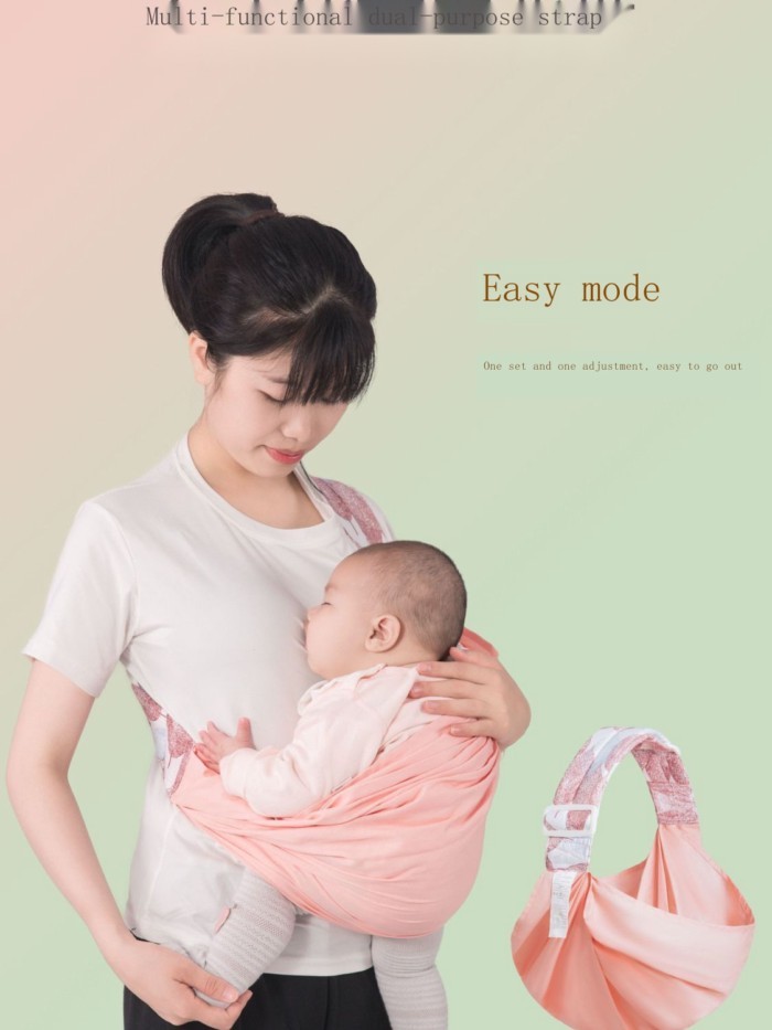 Bé Sling Trước Cuddle Nhẹ Một Vai Có Thể Giặt Được Tất Cả Các Mùa Cuddle Đa Năng