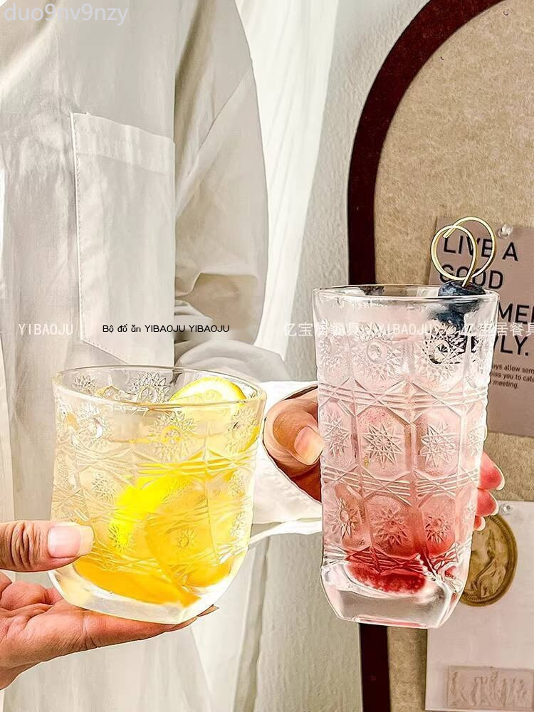 [HÀNG MỚI VỀ] Ly nước ép hướng dương Séc, Heineken, rượu whiskey, cổ điển, nước, ly cocktail.