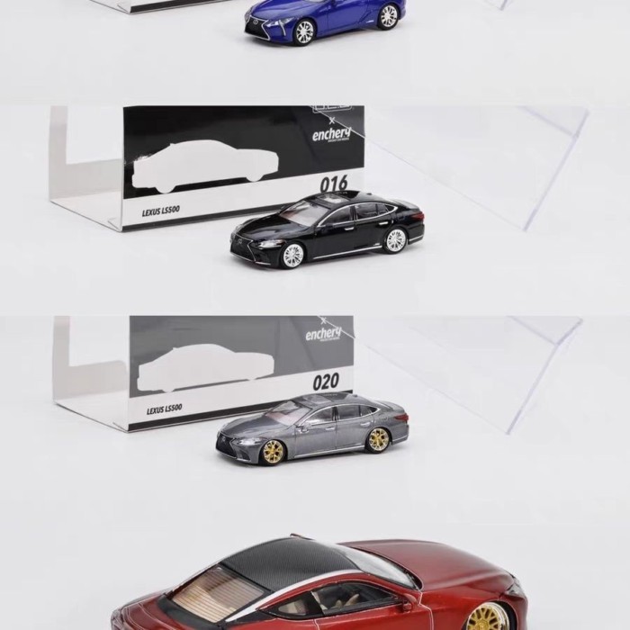GCD & encherye 1: 64 Lexus Lexus LC500 Mẫu xe hợp kim nằm thấp / tiêu chuẩn