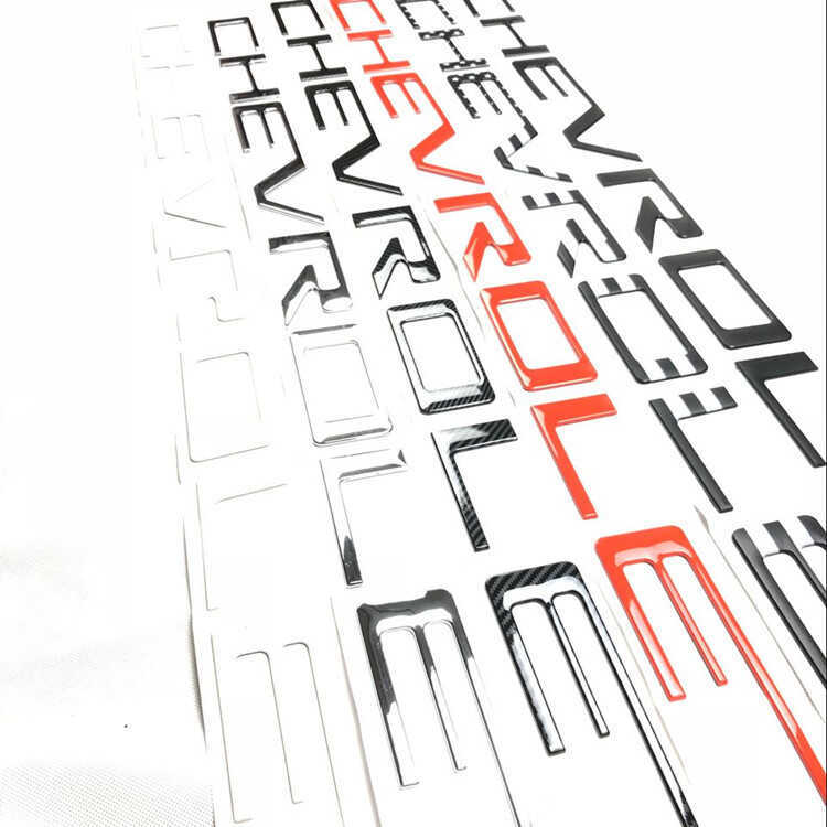 Thích hợp cho CHEVROLET SIERADO Đuôi Hộp Logo Ô Tô CHEVROLET Acrylic Cờ Dán Nhãn 3D Logo Ô Tô