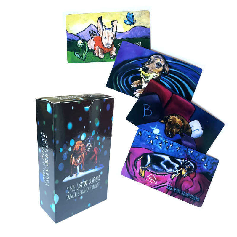12x7 Low Rir Dachshund Tarot Dog Tarot Bán lẻ