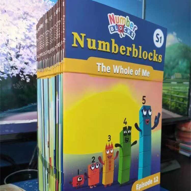 Phiên bản đọc điểm Numberblocks Numberblocks Line Book Season + Mùa thứ hai 30 Khai sáng tiếng Anh