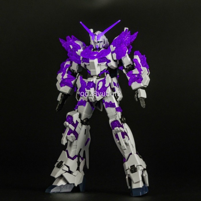 Phong Trào Ngôi Sao Odaiba Limited Gundunda Core Core Làm Tối Màu Tím Pha Lê Kỳ Lân 1/144 Lắp Ráp Đ