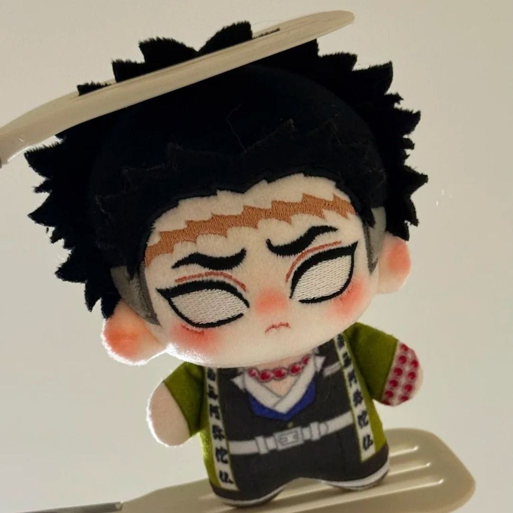 Demon Slayer Phụ kiện Búp bê bông Gyomei Himejima 10CM Hàng có sẵn Chính hãng Đồng nhân

